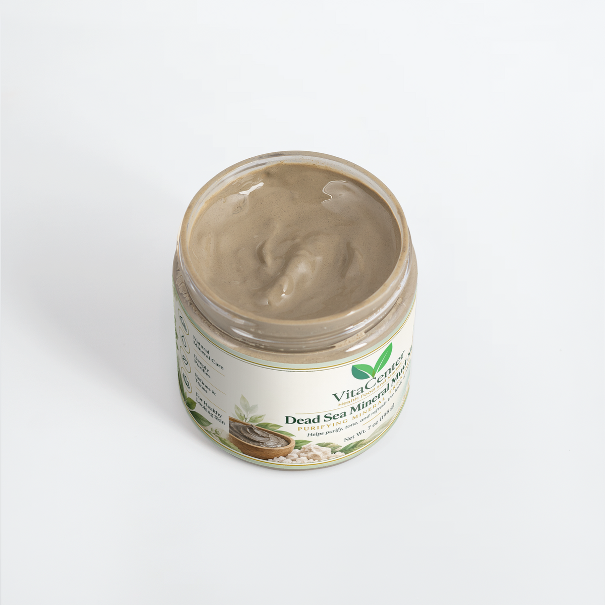Dead Sea Mud Mask – Mineral-Rich Face, Body & Scalp Purifying Treatment