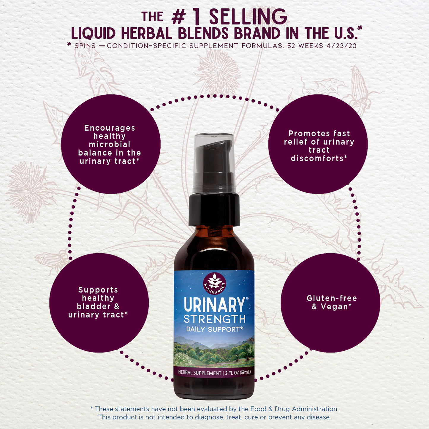 Urinary Strength, Active Support | Herbal Urinary Tract Formula