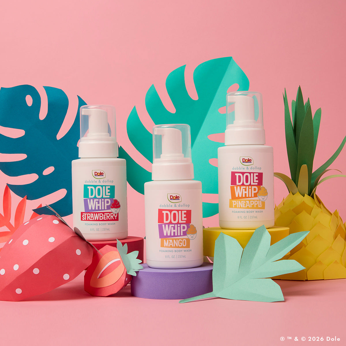 Dole Whip® Strawberry Foaming Body Wash