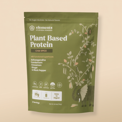 Plant Based Protein Powder: Chai Spice (21 Servings)