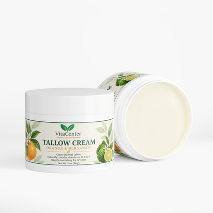 Tallow Cream Orange & Bergamot