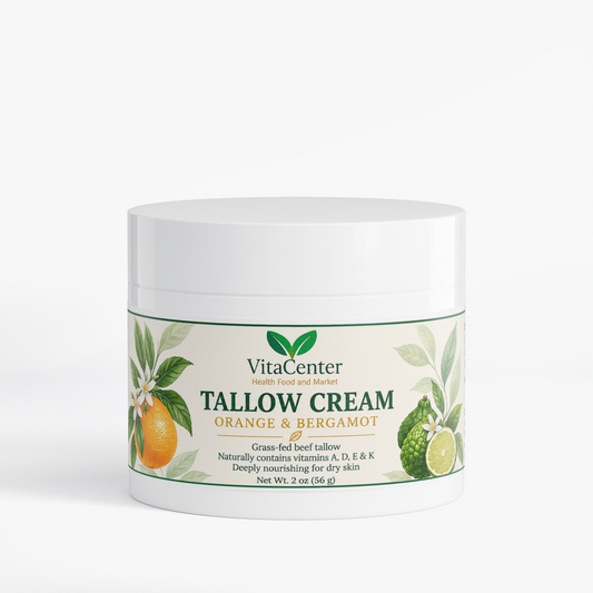 Tallow Cream Orange & Bergamot