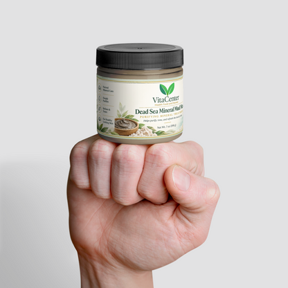 Dead Sea Mud Mask – Mineral-Rich Face, Body & Scalp Purifying Treatment
