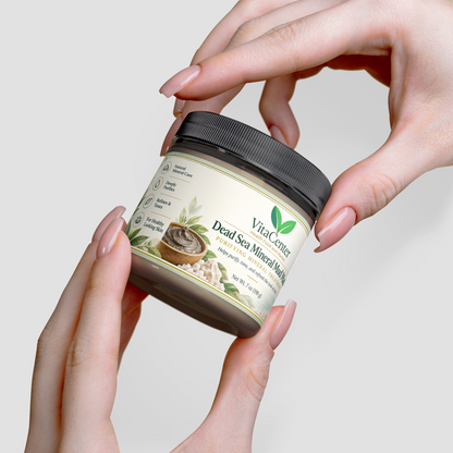 Dead Sea Mud Mask – Mineral-Rich Face, Body & Scalp Purifying Treatment