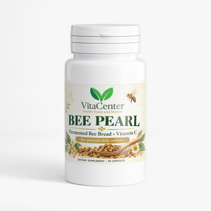 BEE PEARL Fermented Bee Pollen + Vitamin C
