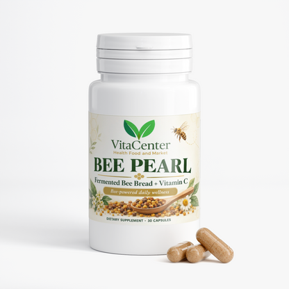 BEE PEARL Fermented Bee Pollen + Vitamin C