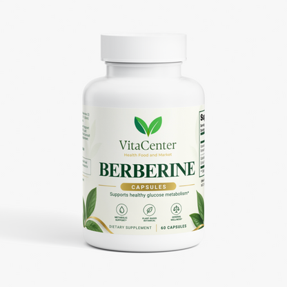 Berberine | Blood Sugar, Heart Health & Weight Management | 60 Capsules