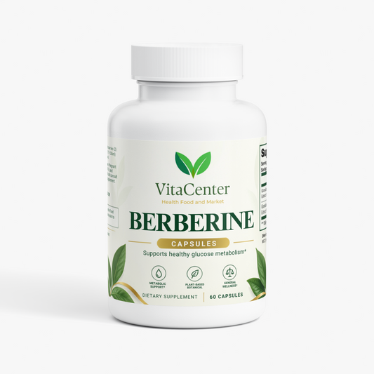 Berberine | Blood Sugar, Heart Health & Weight Management | 60 Capsules