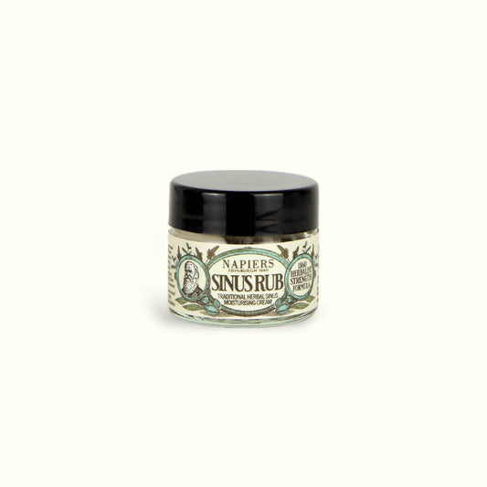 Napiers Sinus Rub crema herbal para congestión nasal con eucalipto y lavanda — VitaCenter PR