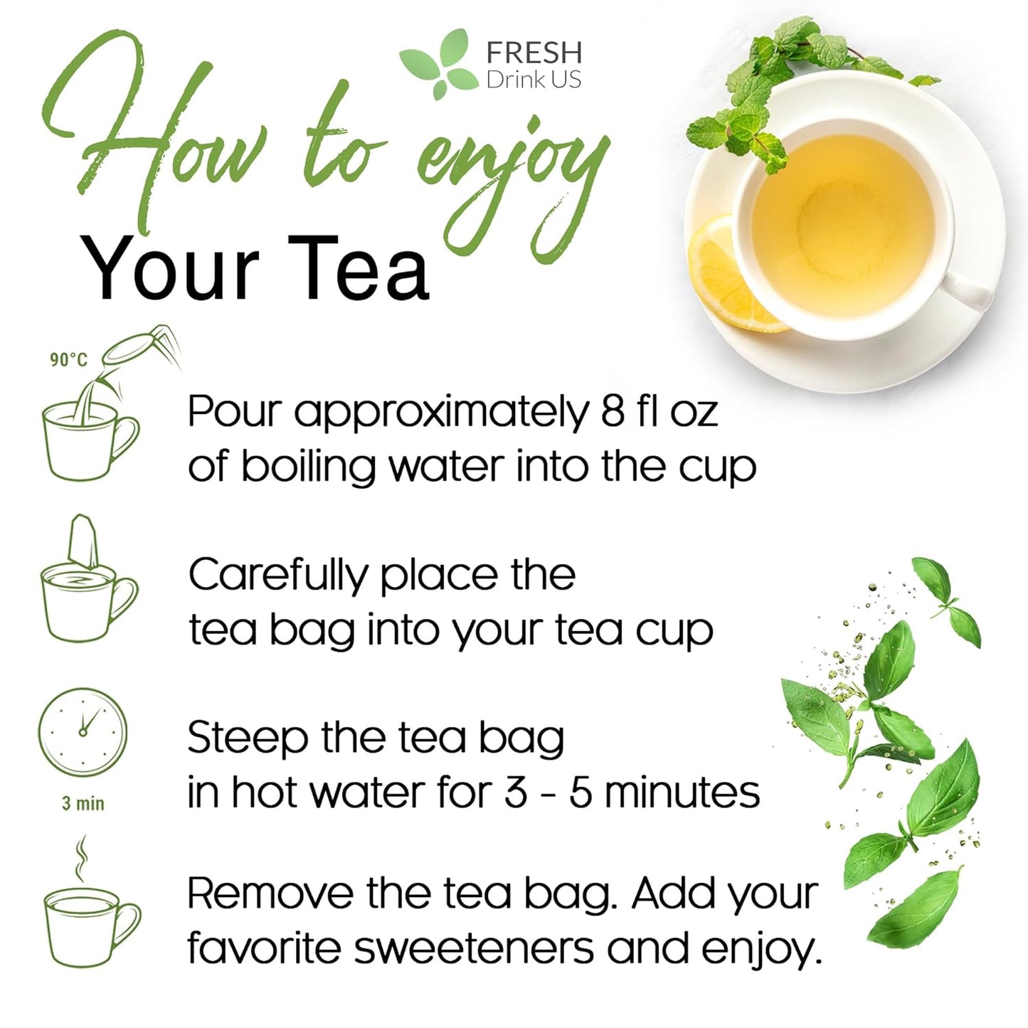 Natural Guava Leaves, Whole Dried Leaves, Cut-and-Sifted Guava leaves, 100% Pure from Guava Leaves, Natural Guava Loose Leaf Herbal Tea, No Additives, No Caffeine, Vegan