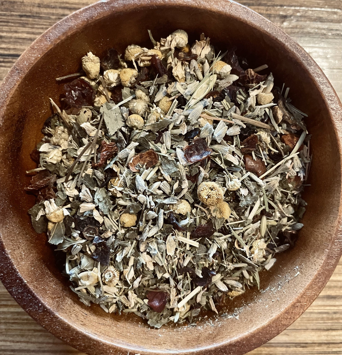 Anti-Anxiety Organic Herbal Tea | Loose Leaf Blend with Lemon Balm & Lavender for Stress & Anxiety Relief