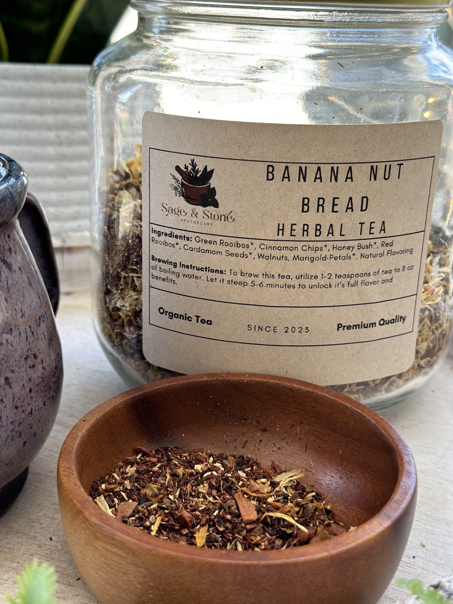 Banana Nut Bread Rooibos Tea | Comfort & Relaxation