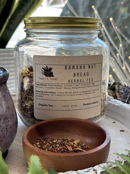 Banana Nut Bread Rooibos Tea | Comfort & Relaxation