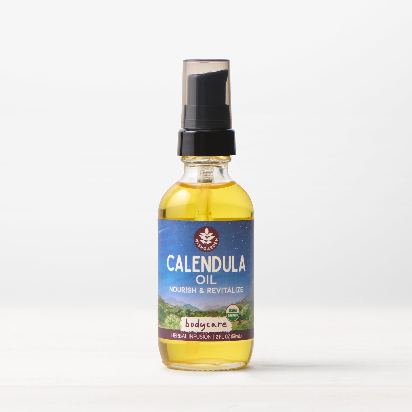 Calendula Oil, Nourish & Revitalize | Organic Herbal Body Oil | WishGarden