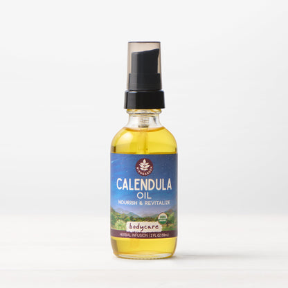 Calendula Oil, Nourish & Revitalize | Organic Herbal Body Oil | WishGarden