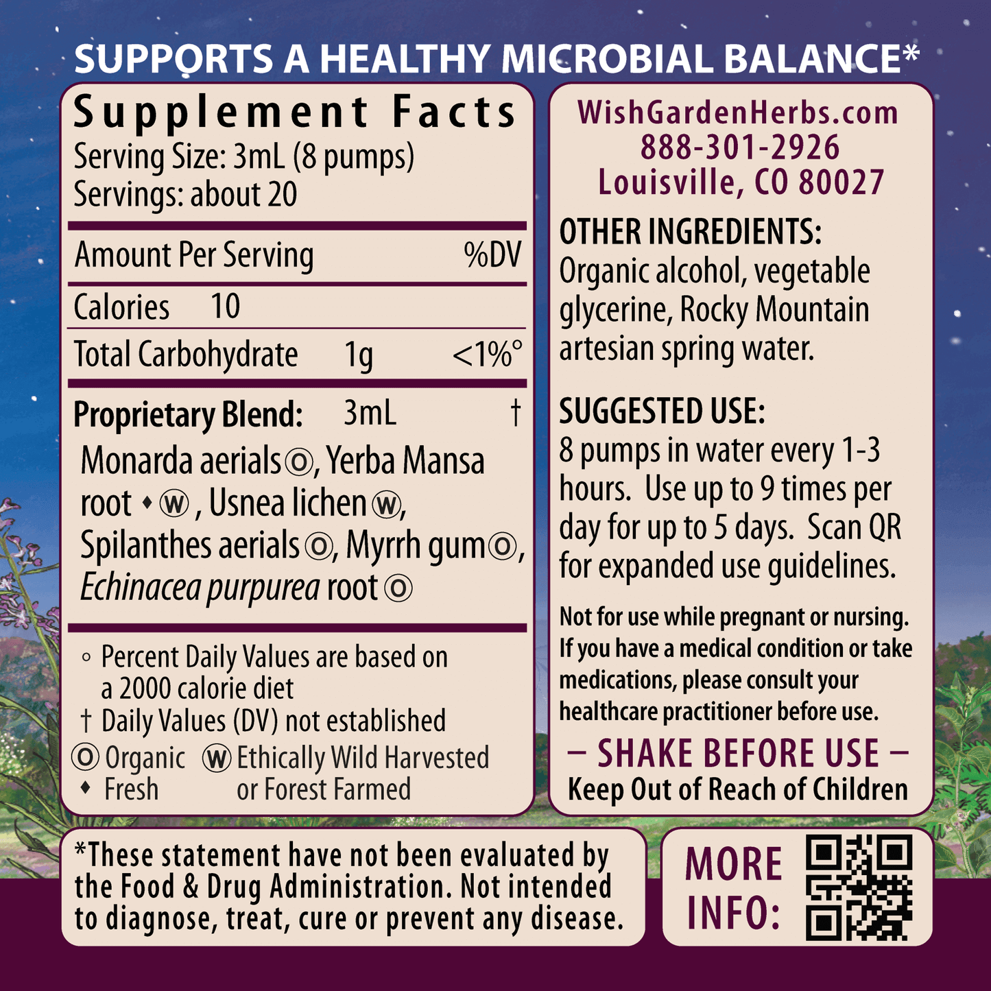 Candida Rescue, Microbiome Stabilizer | Herbal Yeast & Microbiome Balance