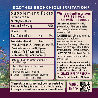 Serious PM Cough, Soothing Syrup | Nighttime Herbal Cough Relief