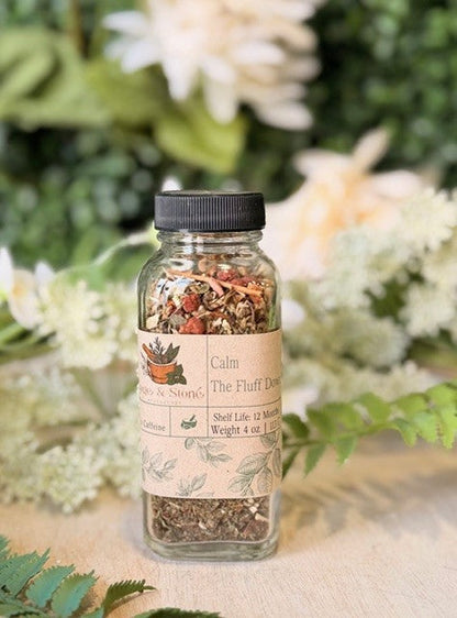 Calm the Fluff Down Organic Herbal Tea |Stress & Anxiety Relief