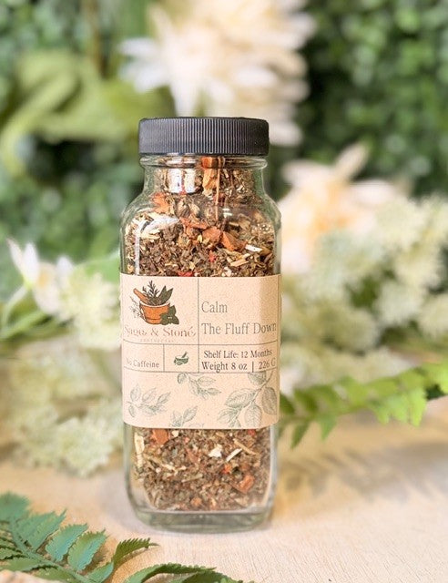 Calm the Fluff Down Organic Herbal Tea |Stress & Anxiety Relief