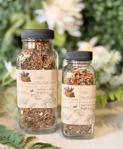 Calm the Fluff Down Organic Herbal Tea |Stress & Anxiety Relief