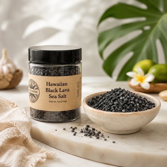 Black Lava Hawaiian Sea Salt