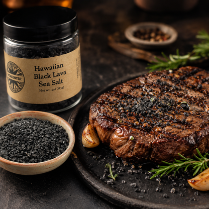 Black Lava Hawaiian Sea Salt