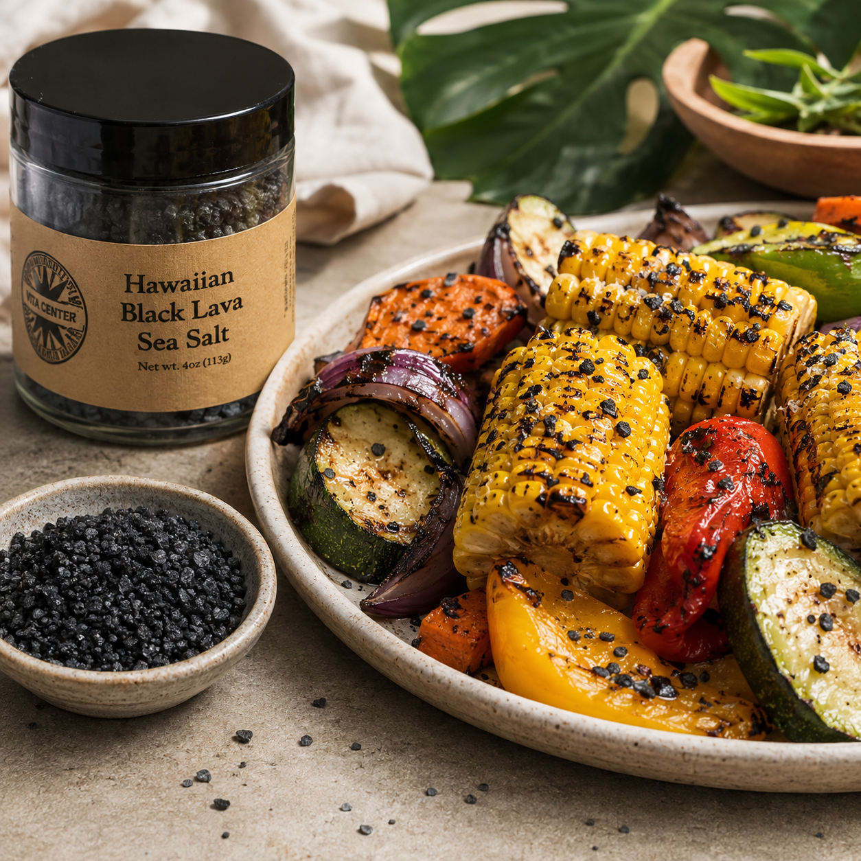 Black Lava Hawaiian Sea Salt