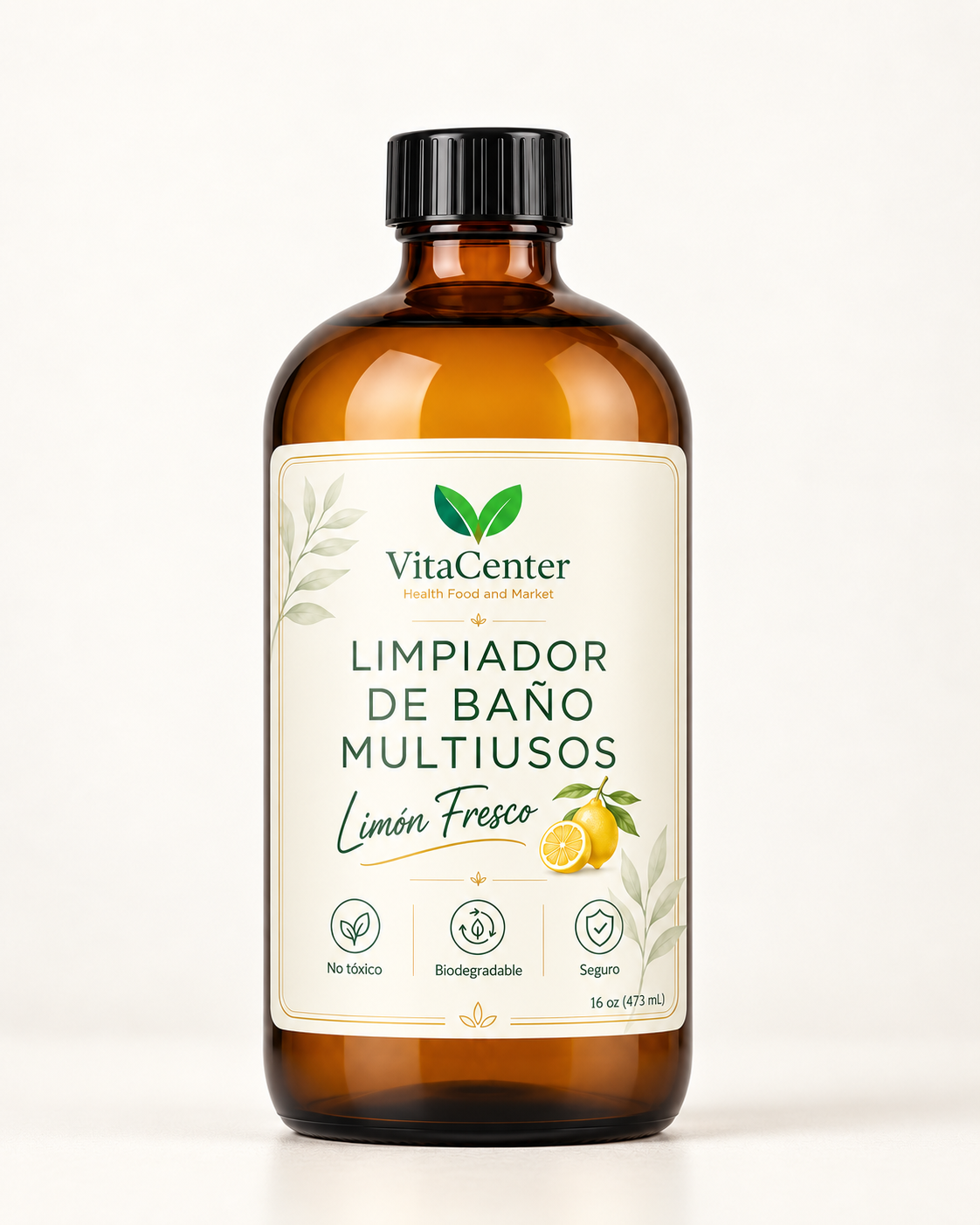 VitaCenter Multipurpose Cleaner | Bathroom, Kitchen, Glass & More | 100% Natural