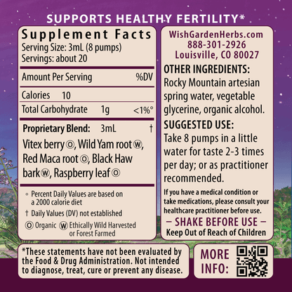 Fertility Prep, Conception Support | Herbal Tonic for Women