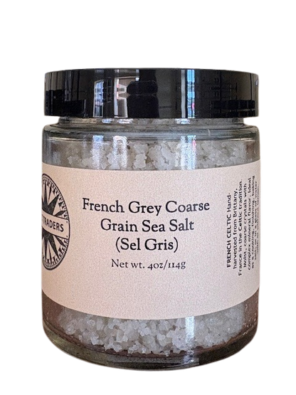 French Grey Sea Salt, Celtic Sel Gris, Fine or Coarse Grain