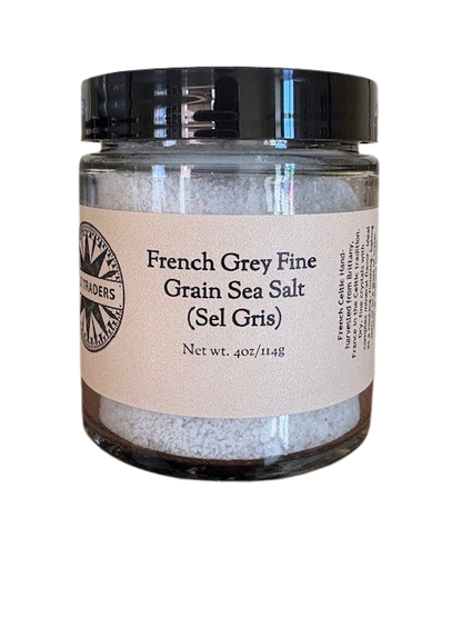 French Grey Sea Salt, Celtic Sel Gris, Fine or Coarse Grain
