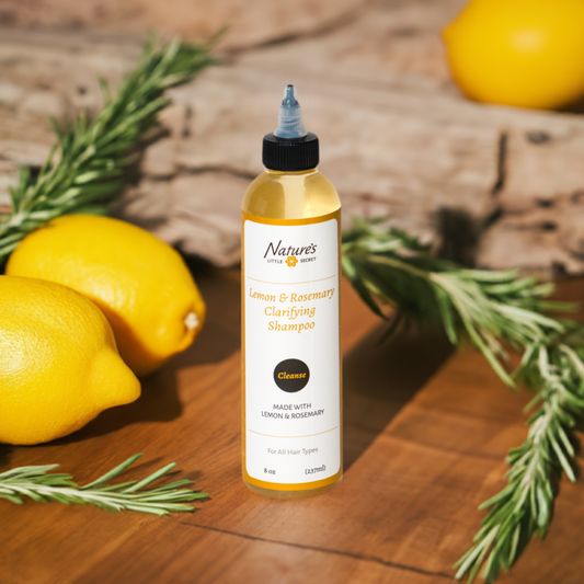 Lemon & Rosemary Clarifying Shampoo | Deep Cleanse & Scalp Reset