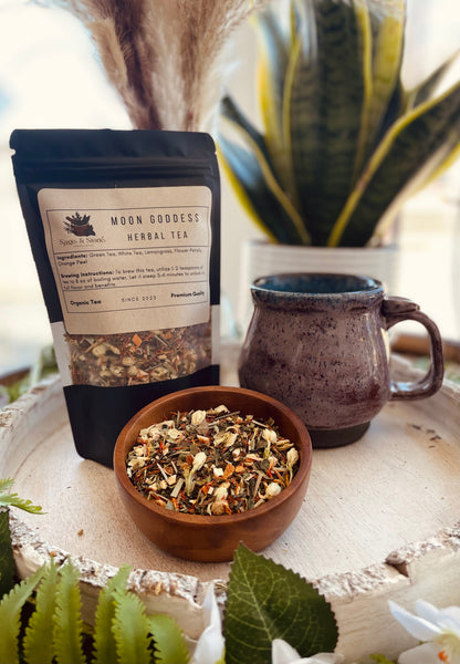 Moon Goddess Organic Herbal Tea | Calm & Balance