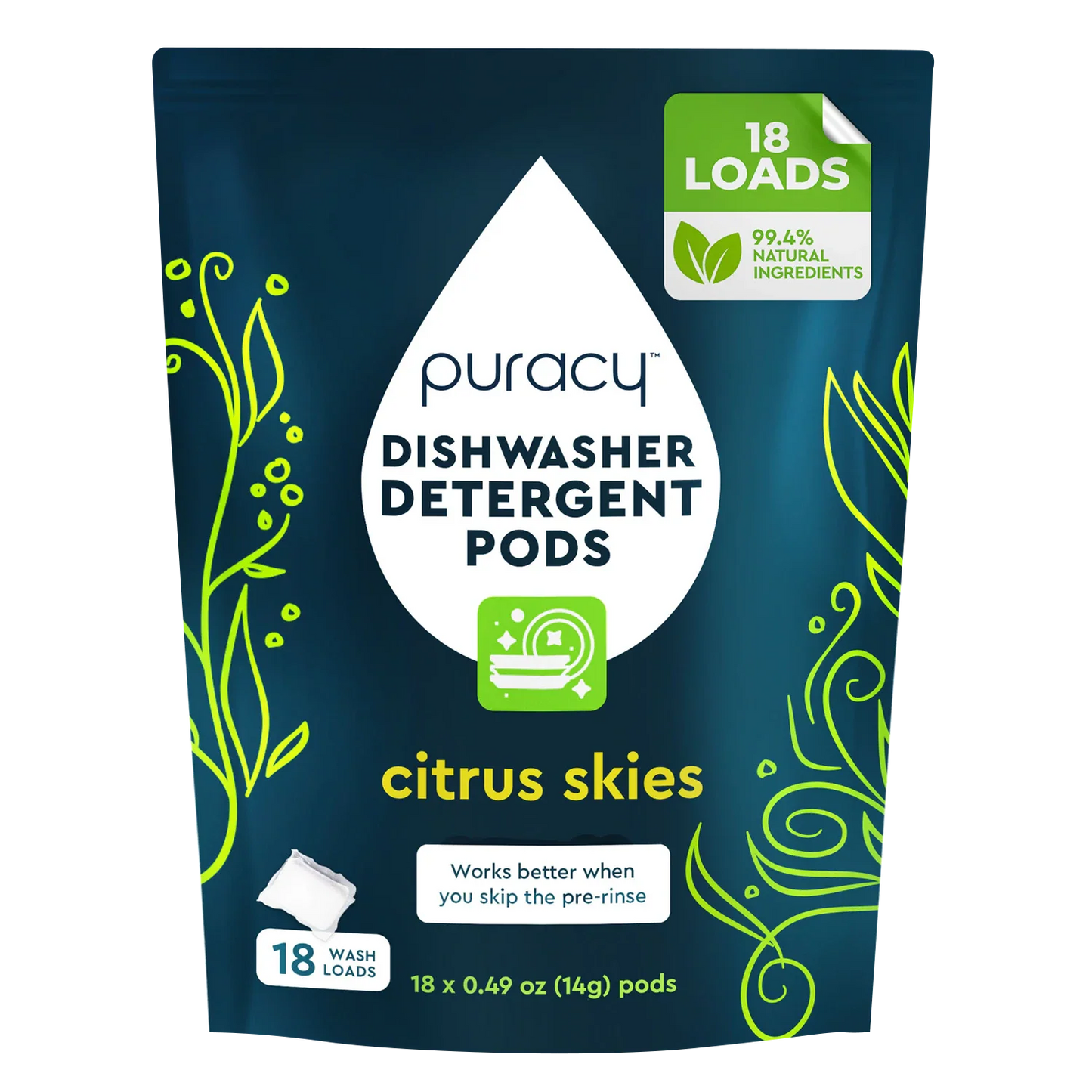 Cápsulas de detergente para lavavajillas