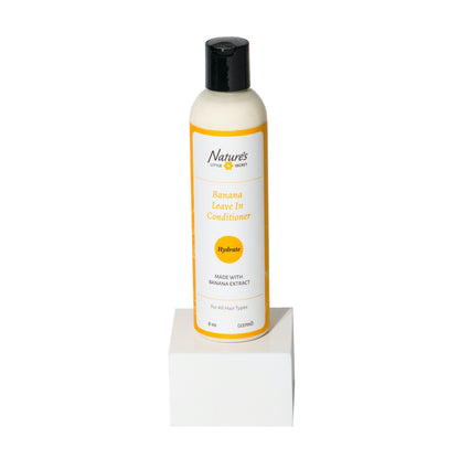Banana Leave-In Conditioner | Moisture & Softness for Styling Prep
