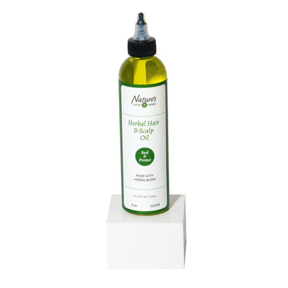 Herbal Hair & Scalp Oil | Botanical Scalp Nourishment