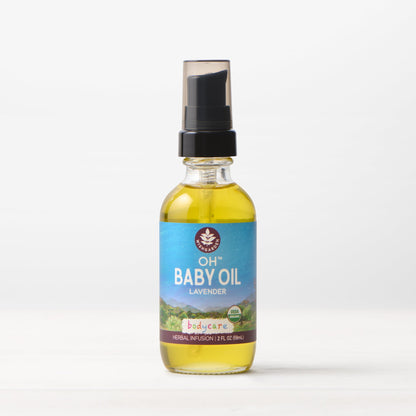 Oh Baby Oil, Lavender | Organic Baby Body Oil
