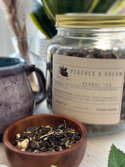 Peaches & Cream Black Tea | Natural Energy & Focus