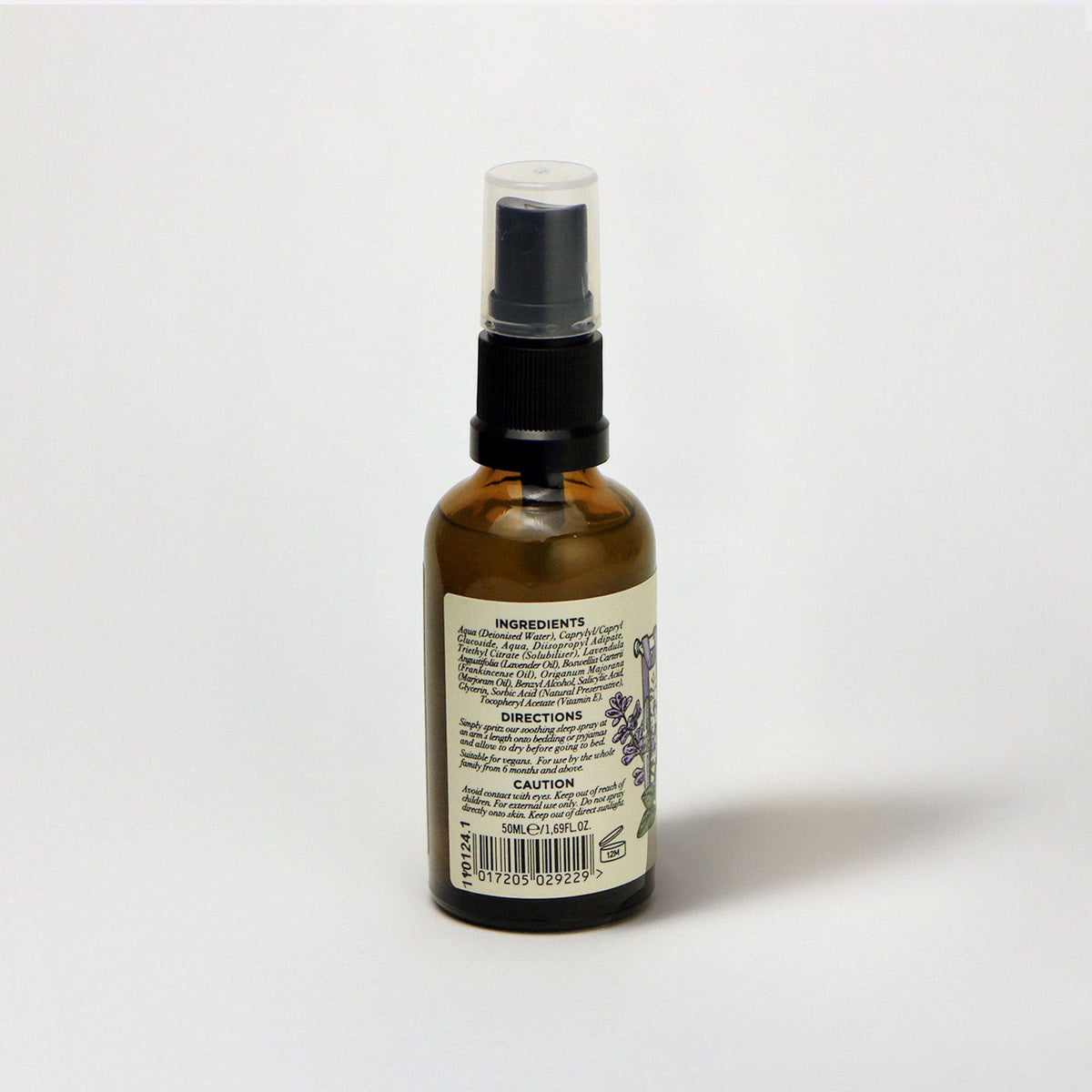 Napiers Sleep Spray | Natural Essential Oil Pillow Mist with Lavender, Marjoram & Frankincense for Deep, Restful Sleep — 50ml, Safe for Infants 6m+