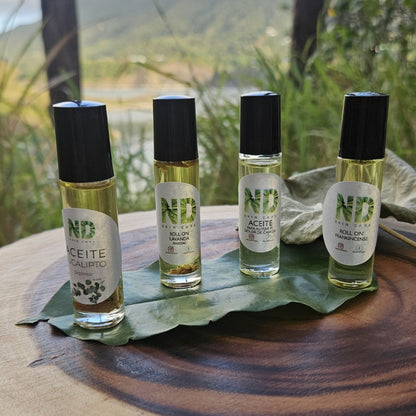Wellness Ritual Kit – Botanical Aromatherapy Roll-Ons (4-Piece Set)
