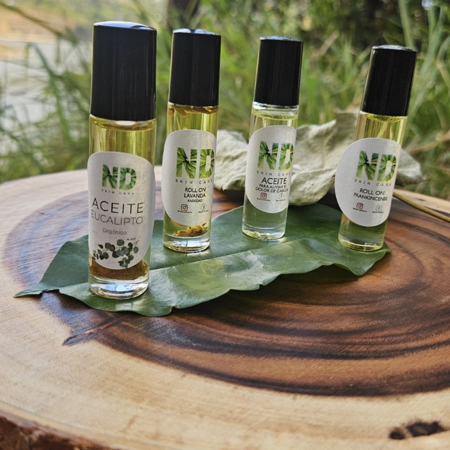 Wellness Ritual Kit – Botanical Aromatherapy Roll-Ons (4-Piece Set)