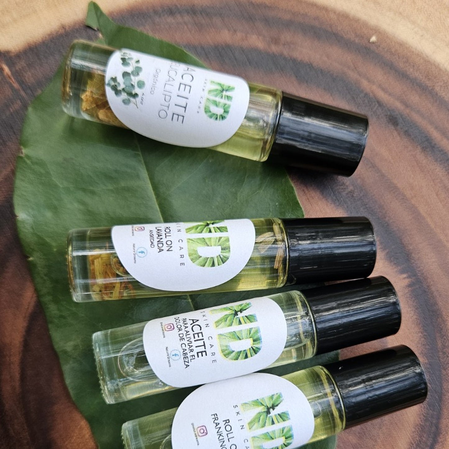 Wellness Ritual Kit – Botanical Aromatherapy Roll-Ons (4-Piece Set)