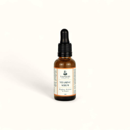 Napiers Vitamin C Serum | Brightening Face Serum with Stabilized Vitamin C, Hyaluronic Acid & Gotu Kola for Even Skin Tone & Deep Hydration