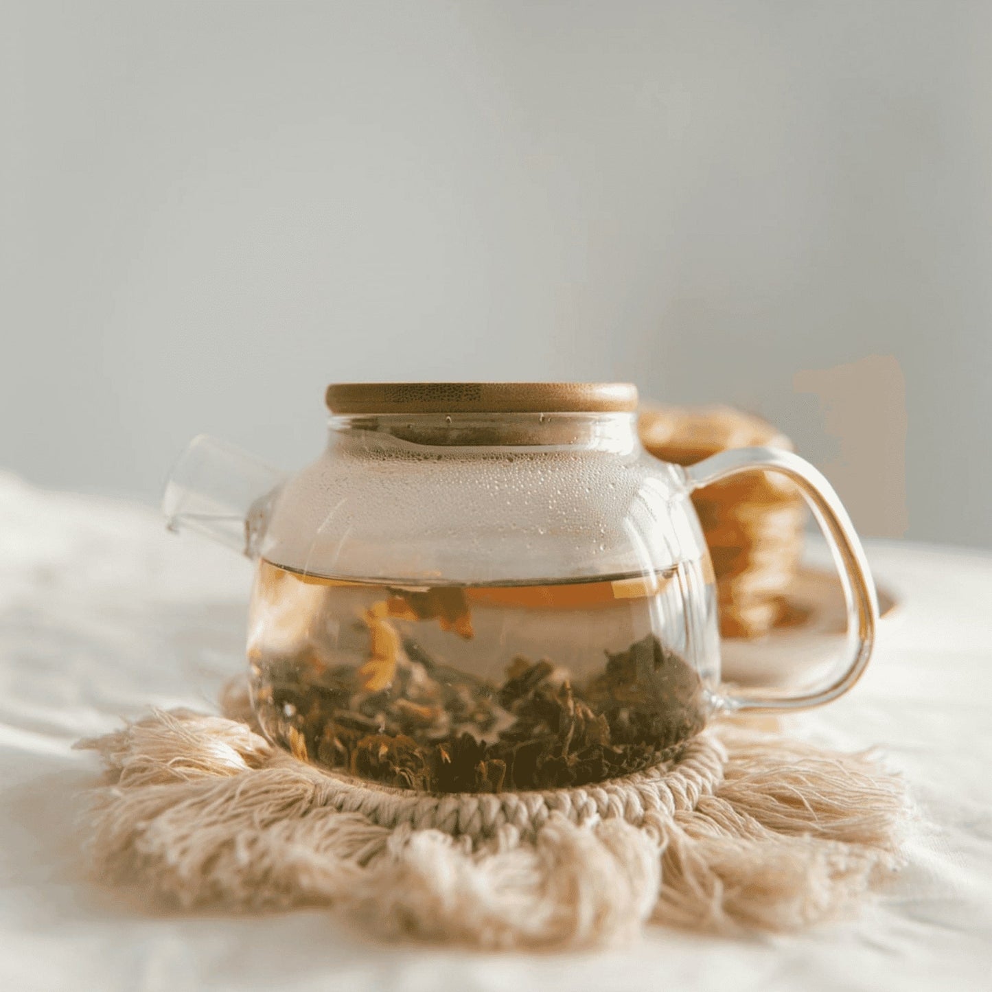 Calm Tea | Organic Whole Leaf Greek Herbal Blend with Lavender, Chamomile & Lemon Balm for Stress Relief & Relaxation — Caffeine-Free, Physician-Studied