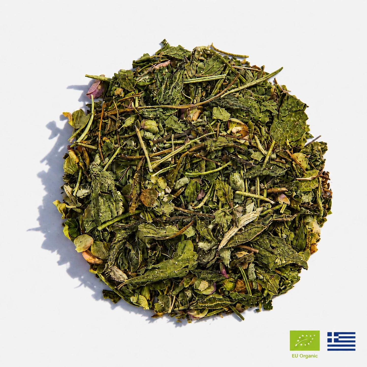 Digestion Tea | Organic Whole Leaf Greek Herbal Blend with Dittany of Crete, Peppermint & Rosemary for Bloating Relief & Gut Health — Caffeine-Free