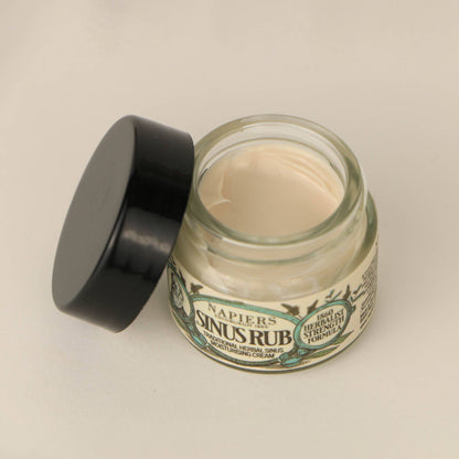 Napiers Sinus Rub Cream | Herbal Nasal Relief with Eucalyptus & Lavender for Sinus Congestion