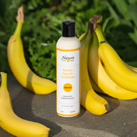 Banana Leave-In Conditioner | Moisture & Softness for Styling Prep