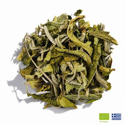 Immune Tea | Organic Whole Leaf Greek Mountain Tea with Sage & Lemon Verbena for Immune Support — Caffeine-Free, Physician-Studied