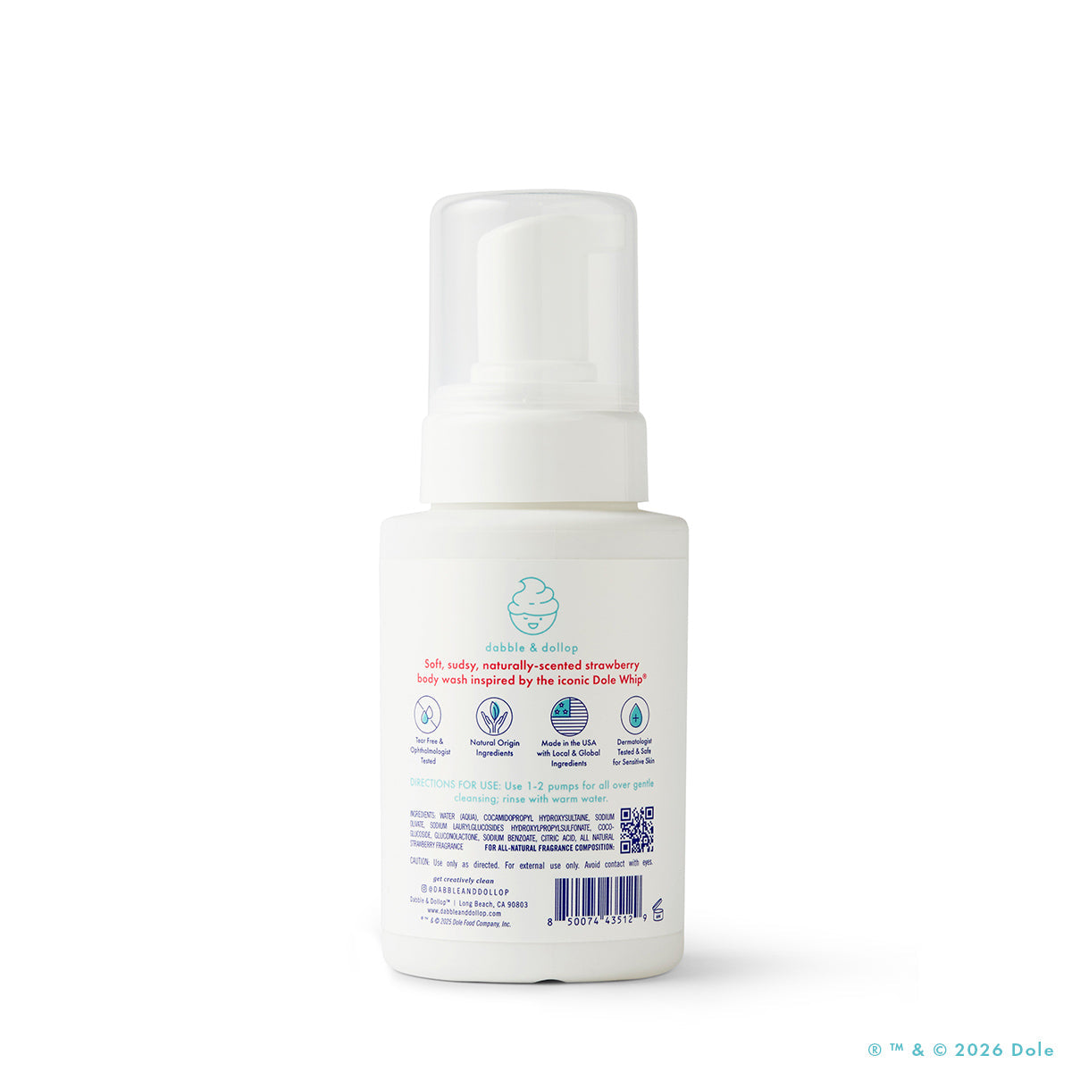 Dole Whip® Strawberry Foaming Body Wash