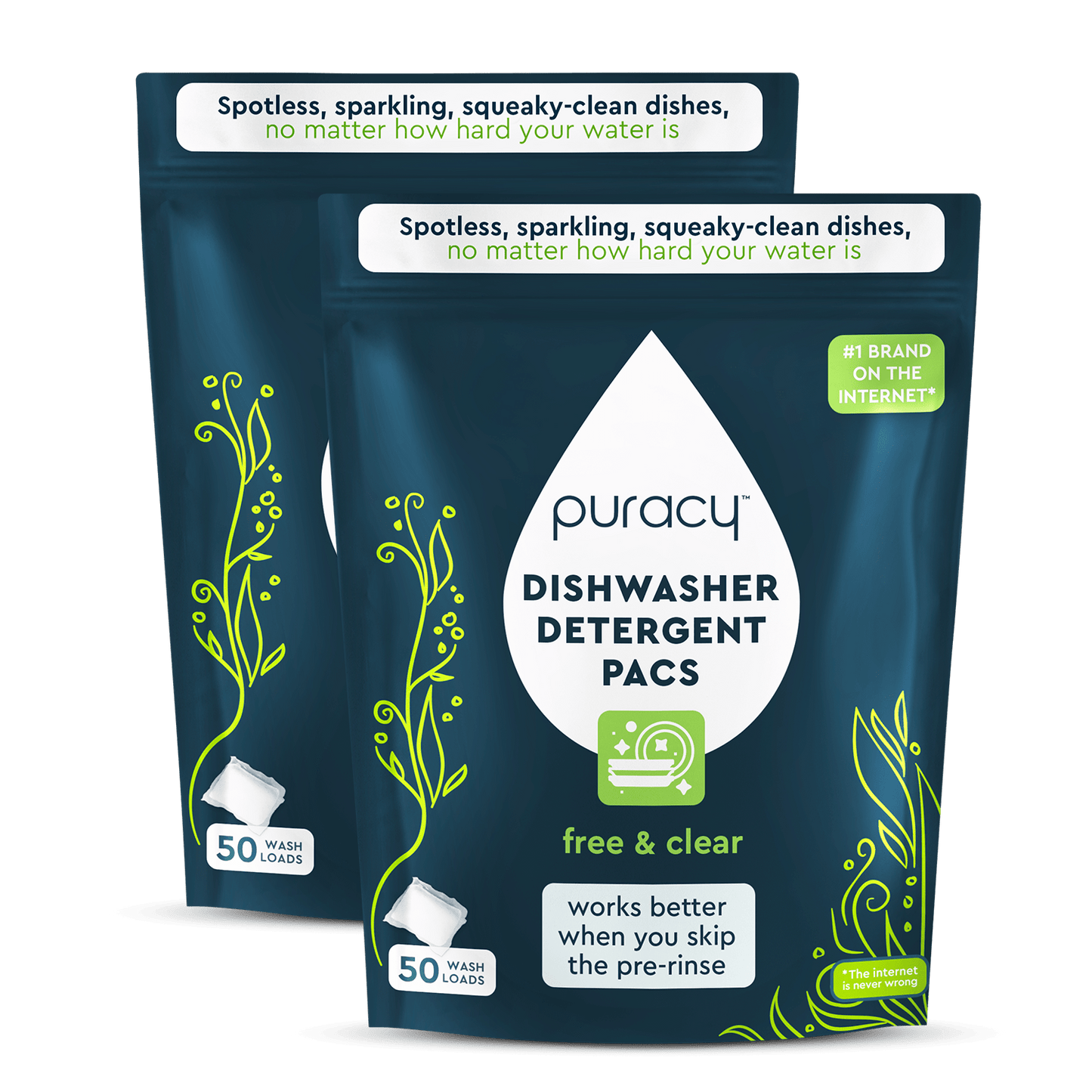 Cápsulas de detergente para lavavajillas